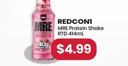 Healthy Planet REDCON1 MRE Protein Shake RTD offer