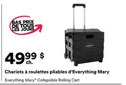 Michaels Chariots à roulettes pliables d'Everything Mary offer
