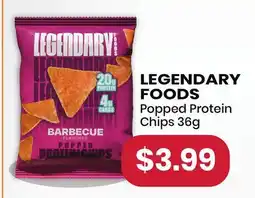 Healthy Planet LEGENDARY FOODS Popped Protein Chips offer
