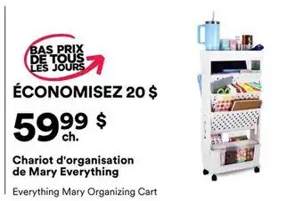 Michaels Chariot d'organisation de Mary Everything offer