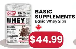 Healthy Planet BASIC SUPPLEMENTS Basic Whey 2lbs offer