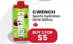 Healthy Planet CWENCH Sports Hydration Drink offer