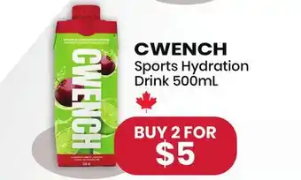 Healthy Planet CWENCH Sports Hydration Drink offer