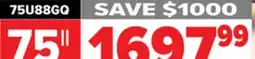 2001 Audio Video 75U88GQ Hisense 75 U88QG Mini-LED Pro offer