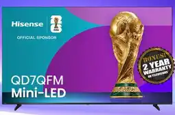 2001 Audio Video 65QD7QFM - HISENSE 65 MINI-LED 144HZ 600 NIT offer