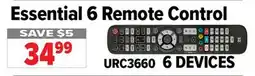 2001 Audio Video URC3660 One For All Essential 6 Remote Control offer
