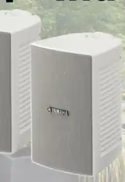 2001 Audio Video NSAW194B/W Yamaha Indoor/Outdoor Speakers offer