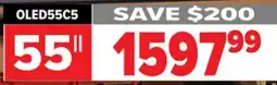 2001 Audio Video OLED55C5 LG 55 OLED evo AI C5 4K Smart TV 2025 offer