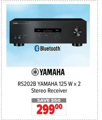 2001 Audio Video RS202B YAMAHA 125 W x 2 Stereo Receiver offer