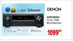 2001 Audio Video AVRX1800H 7.2 Ch. 175W 8K AV Receiver offer
