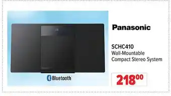 2001 Audio Video SCHC410 Panasonic Wall-Mountable Compact Stereo System offer