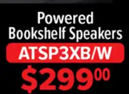 2001 Audio Video ATSP3XB/W AUDIO-TECHNICA Powered Bookshelf Speakers offer