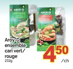 T&T Supermarket AROY-D ENSEMBLE CARI VERT/ROUGE offer