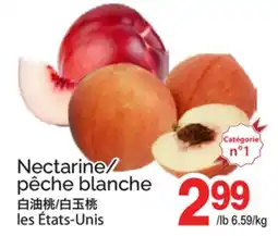 T&T Supermarket NECTARINE/PÊCHE BLANCHE offer