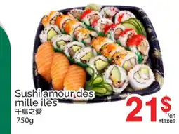 T&T Supermarket SUSHI AMOUR DES MILLE ÎLES offer
