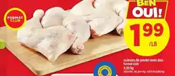 Maxi Cuisses de poulet avec dos offer