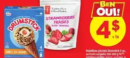 Maxi Friandises glacées drumstick ou fruits surgelés offer