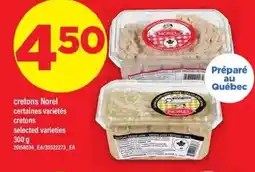 Maxi Cretons norel offer