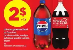 Maxi Pepsi ou Coca-cola offer