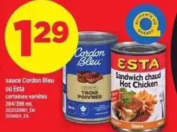 Maxi Sauce cordon bleu ou esta offer