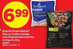 Maxi Pétoncles de baie seaquest ou crevettes sauvages crues d'argentine marina del rey offer