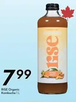 Sobeys RISE Organic Kombucha offer