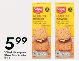 Sobeys SCHÄR Honeygrams Gluten Free Cookies offer