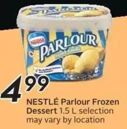Sobeys NESTLÉ Parlour Frozen Dessert offer