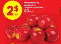 Maxi Pommes pink lady offer