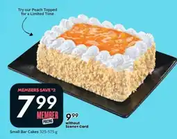 Sobeys Small Bar Cakes offer