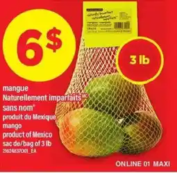 Maxi Mangue naturellement imparfaits offer