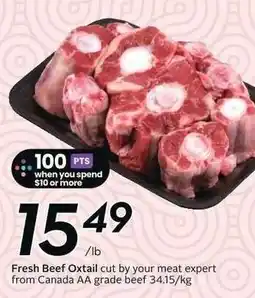 Sobeys Fresh Beef Oxtail offer