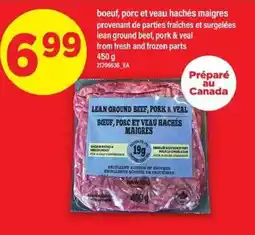 Maxi Boeuf, porc et veau hachés maigres offer