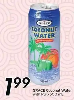 Sobeys GRACE Coconut Water with Pulp offer