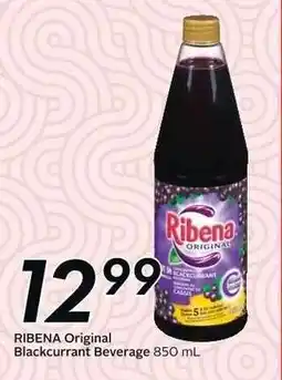 Sobeys RIBENA Original Blackcurrant Beverage offer