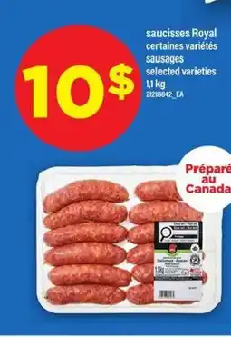 Maxi Saucisses royal offer