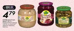 Sobeys KÜHNE Sauerkraut Barrel offer