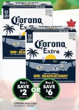 Sobeys CORONA Extra Lager offer