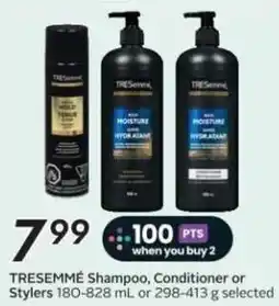 Sobeys TRESEMMÉ Shampoo, Conditioner or Stylers offer