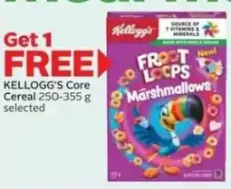 Sobeys KELLOGG'S Core Cereal offer
