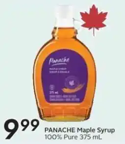 Sobeys PANACHE Maple Syrup 100% Pure offer