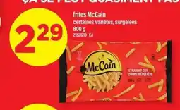 Maxi Frites mccain offer