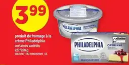 Maxi Produit de fromage à la crème philadelphia offer