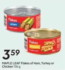 Sobeys MAPLE LEAF Flakes of Ham, Turkey or Chicken offer