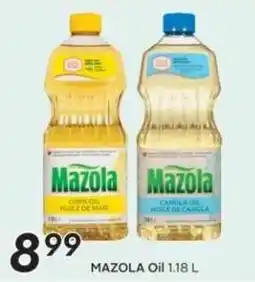 Sobeys MAZOLA Oil offer