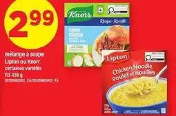 Maxi Mélange à soupe lipton ou knorr offer