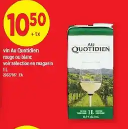Maxi Vin au quotidien rouge ou blanc voir sélection en magasin offer