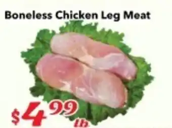 Nations Fresh Foods Boneless Chicken Leg Meat offer