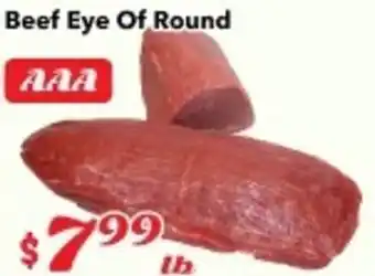 Nations Fresh Foods Beef Eye Of Round offer
