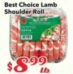 Nations Fresh Foods Best Choice Lamb Shoulder Roll offer